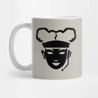 Lifeline Icon Black Mug